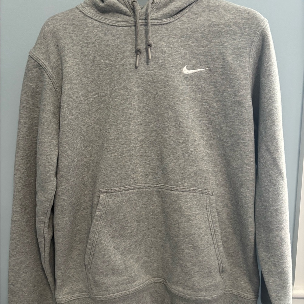 Nike Men's Heather Gray Hoodie